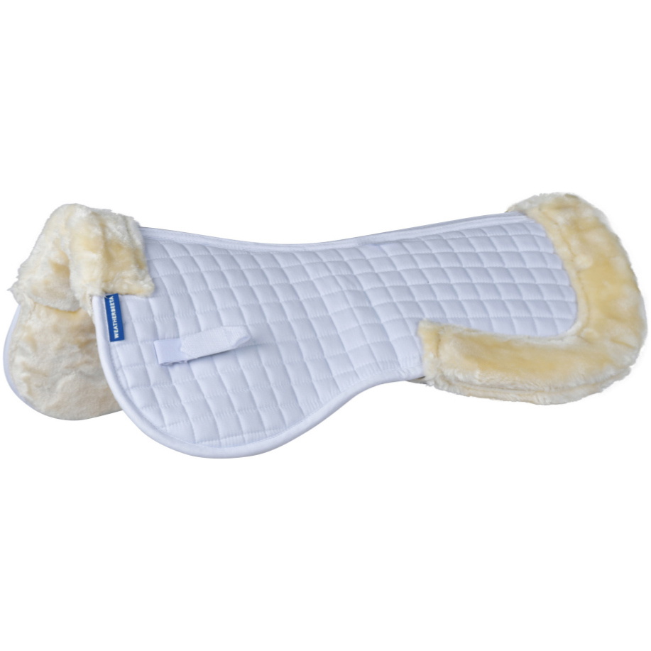 2025 Weatherbeeta Prime Air-Tec Comfy Fleece Half Pad 1029564 - White